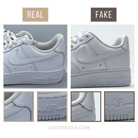 how to tell real vs fake nike af1 sage low|how to spot a fake nike.